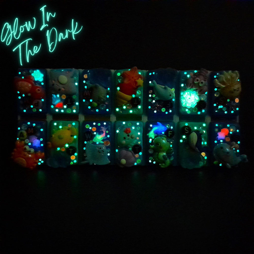 Under The Ocean - Detachable Pill Box