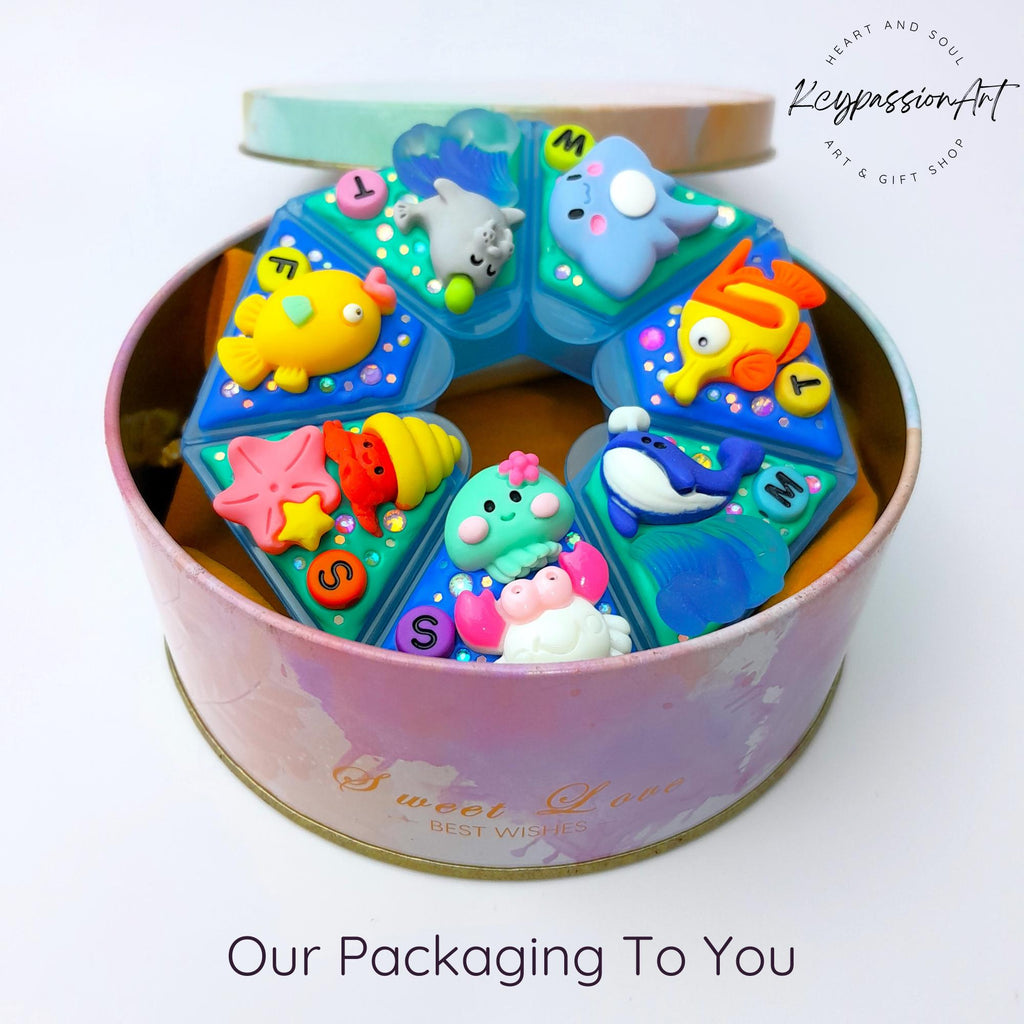 Under The Sea  - Heptagon Pill Box
