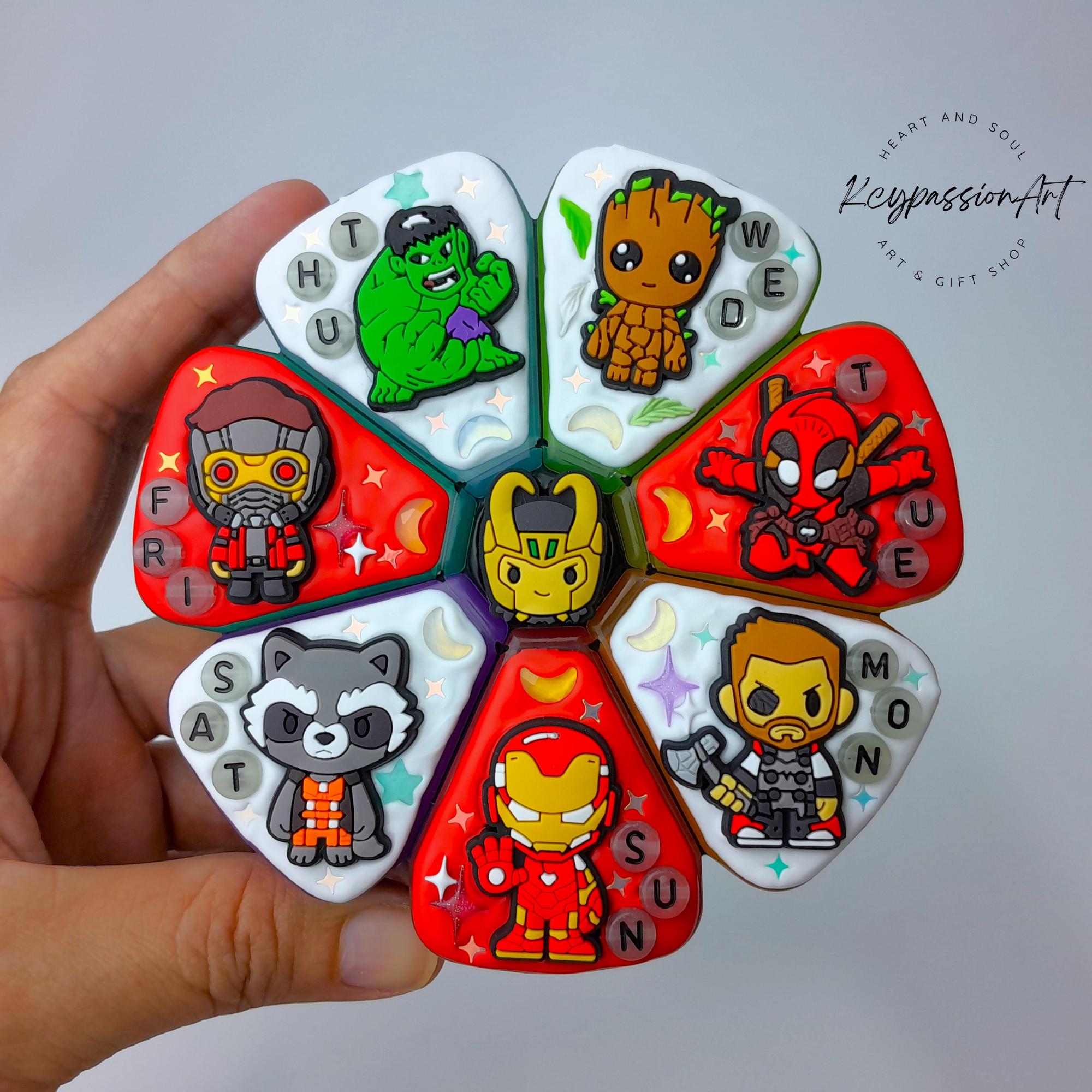 My Favorite Hero  - XL Pill Box