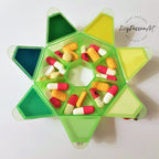 Mush Stitchy Room - Heptagon Pill Box