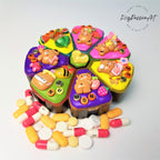 Honey Pot Bear  - XL Pill Box