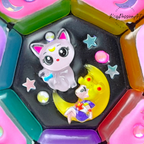 Magic Wands & Moon Cats - XL Pill Box