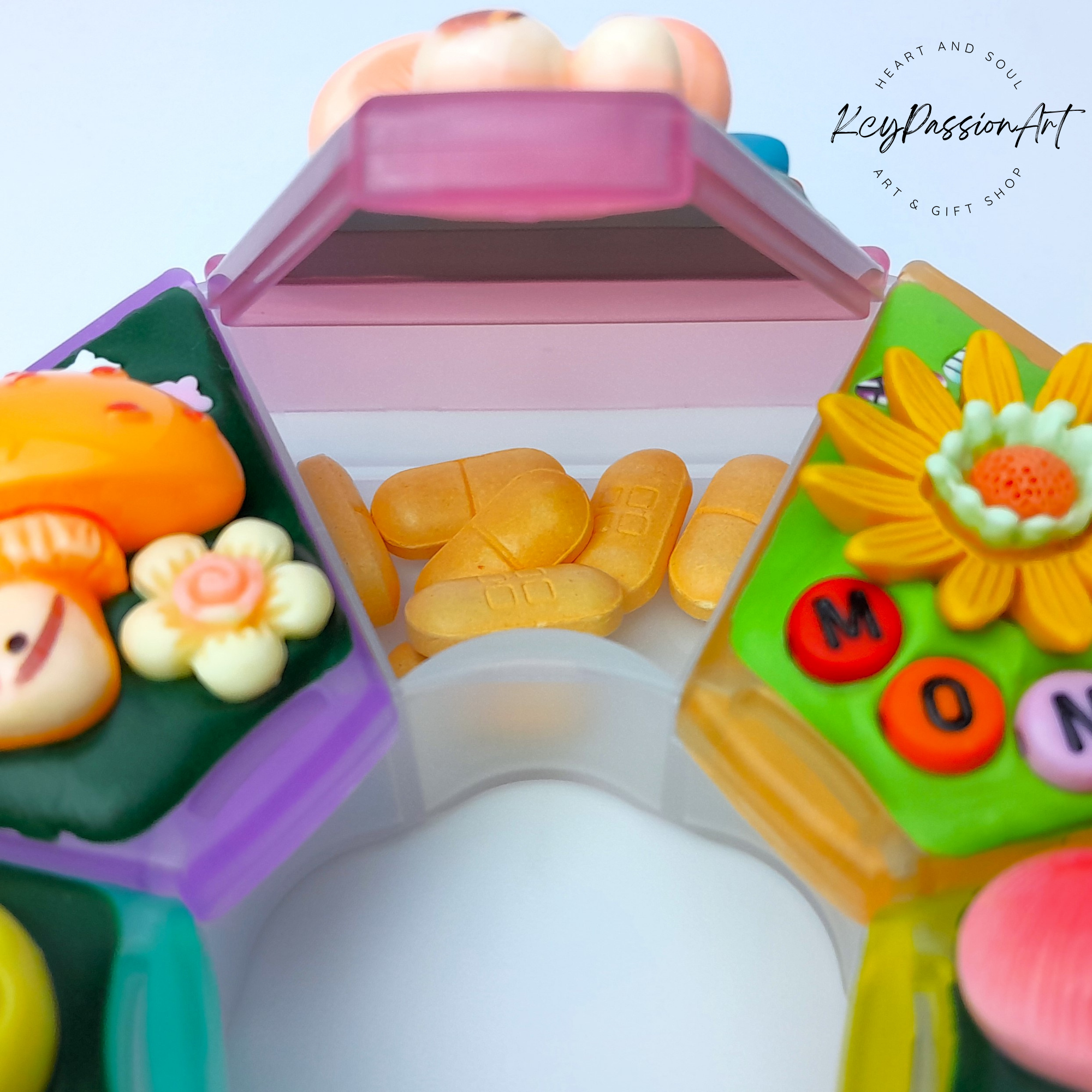 Wild Mushroom - XL Pill Box