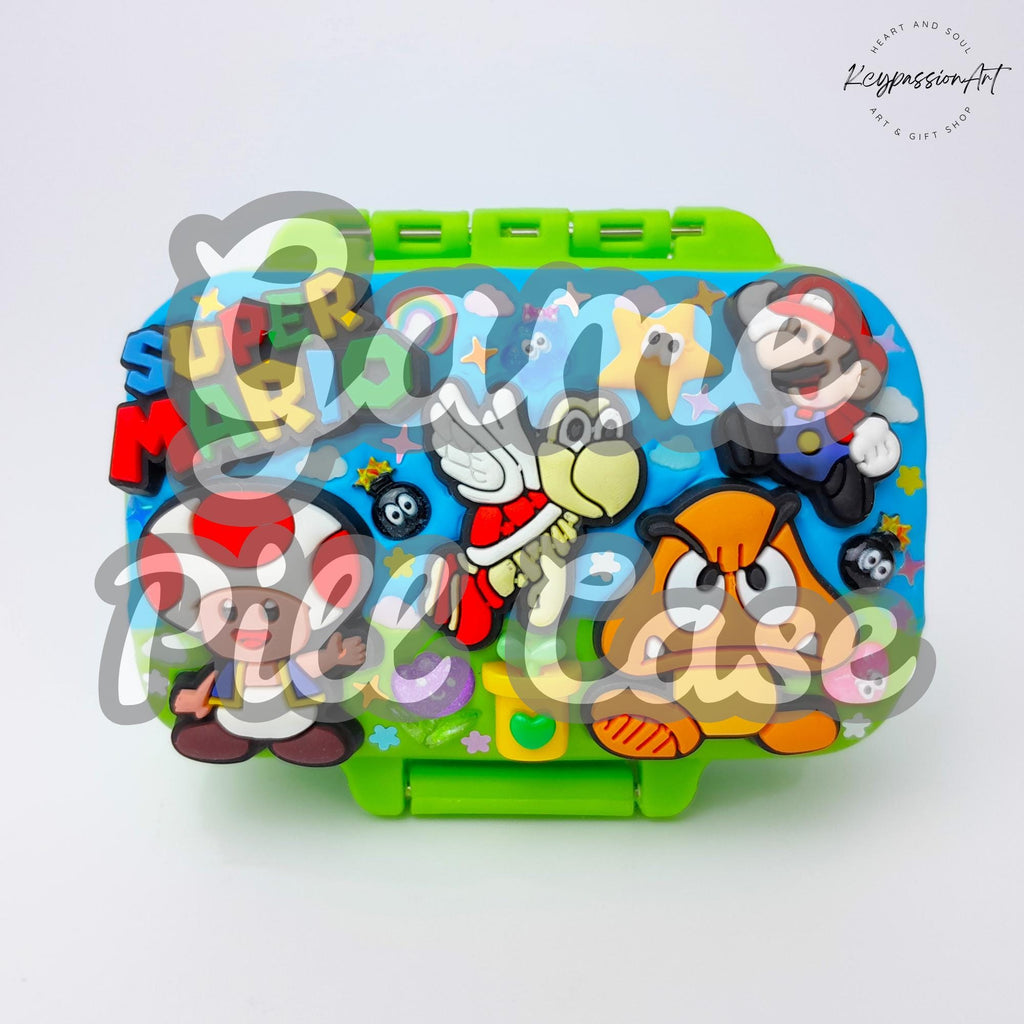 Gaming World 3-Grids Compartments Pill Box