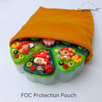 Mushroom Capybara - XL Pill Box