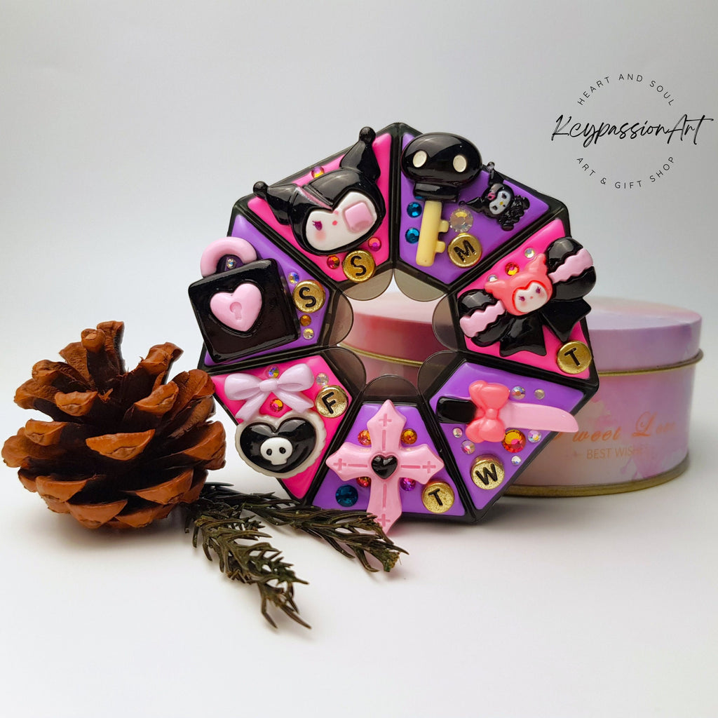 Cute Little Pirate - Heptagon Pill Box