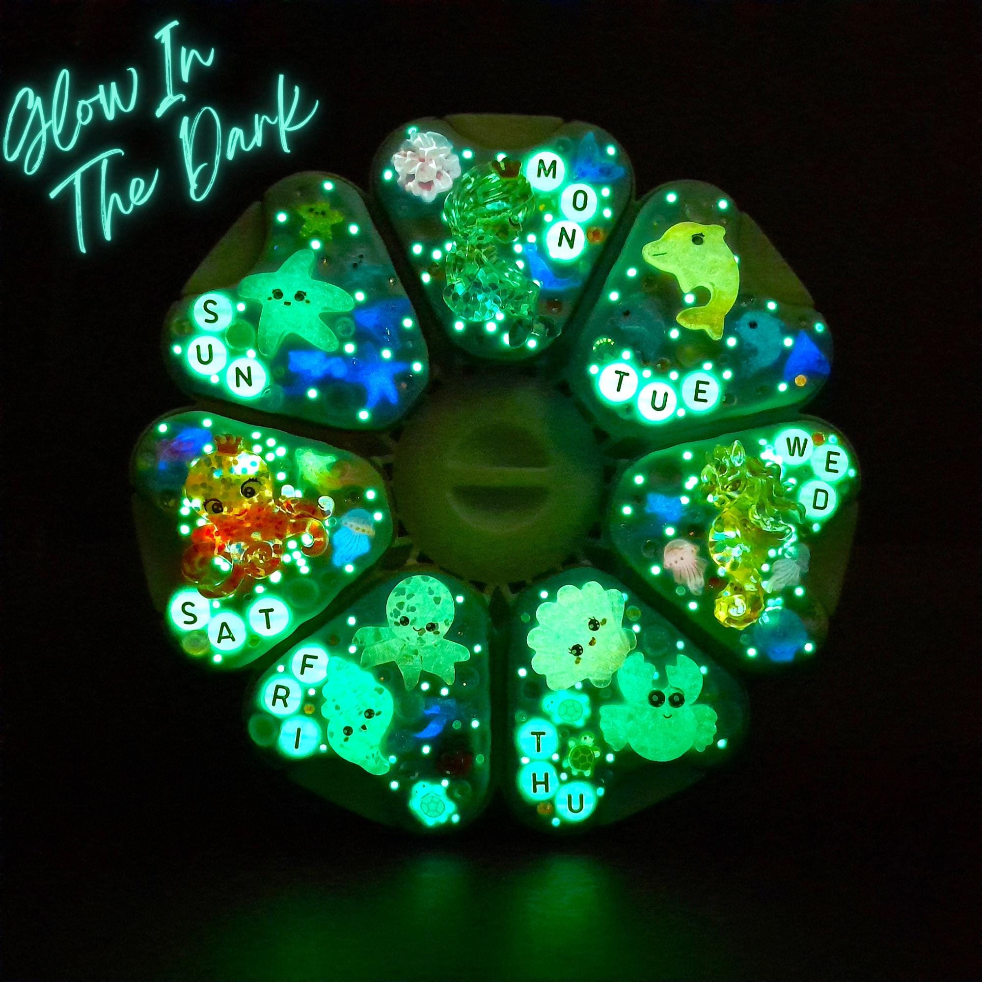 Mermaid Myth Ocean - Jumbo Pill Box