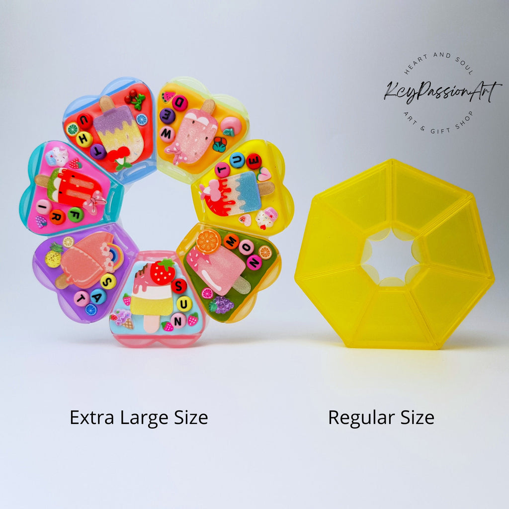 Ice Lolly & Popsicle -  XL Pill Box