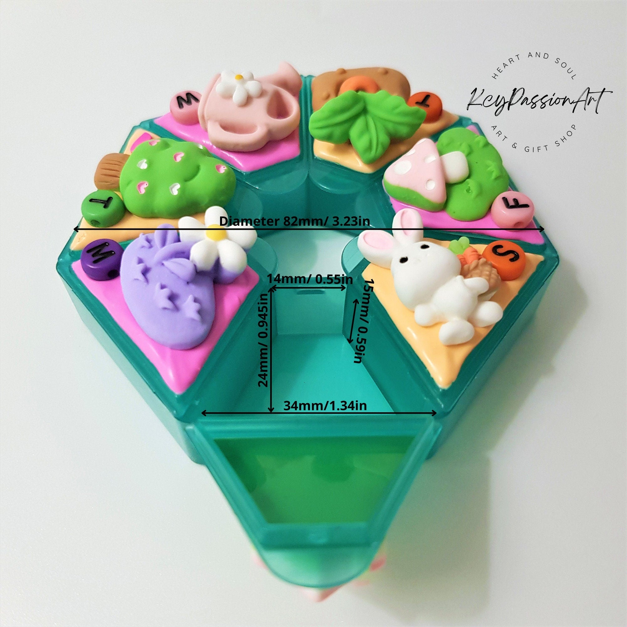 Rabbit Garden - Heptagon Pill Box