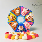 Playful Baby Pyjamas - Heptagon Pill Box