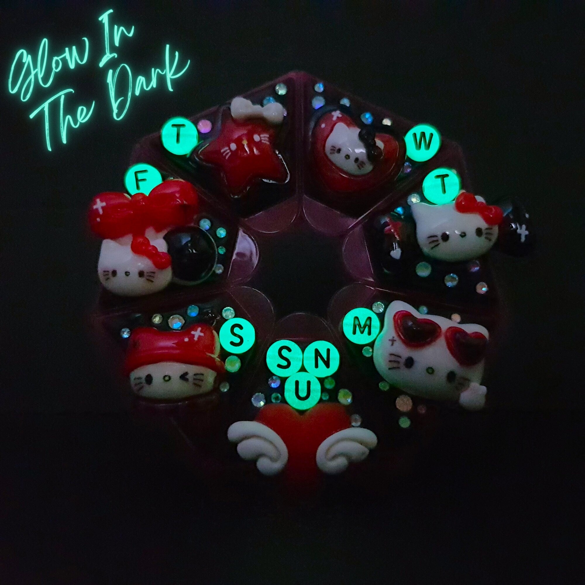 Truly Madly Deeply - Heptagon Pill Box