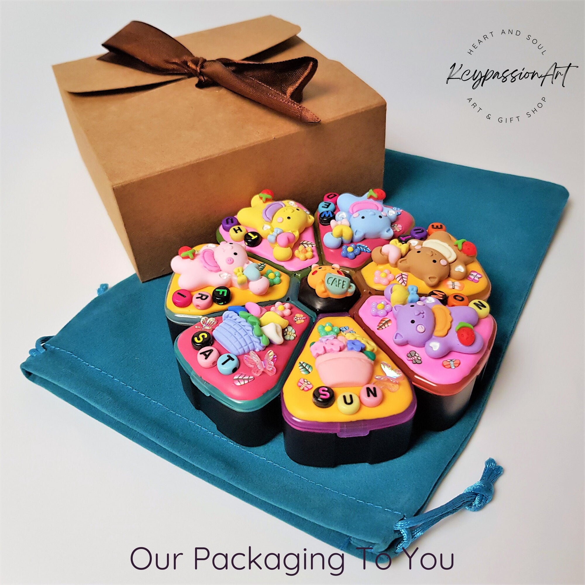 Joyful Cats - XL Pill Box