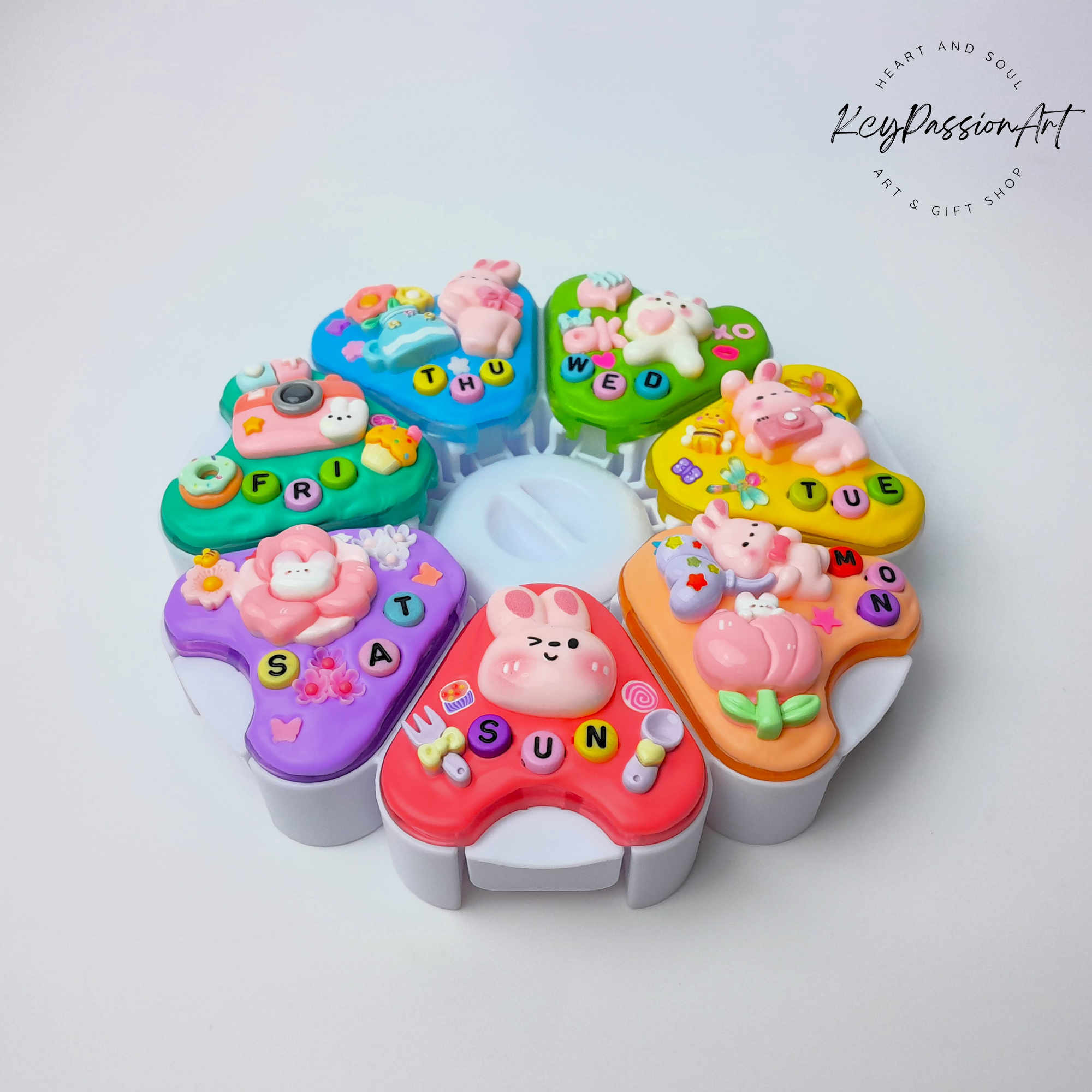 Bunny Daily Fun - Jumbo Pill Box