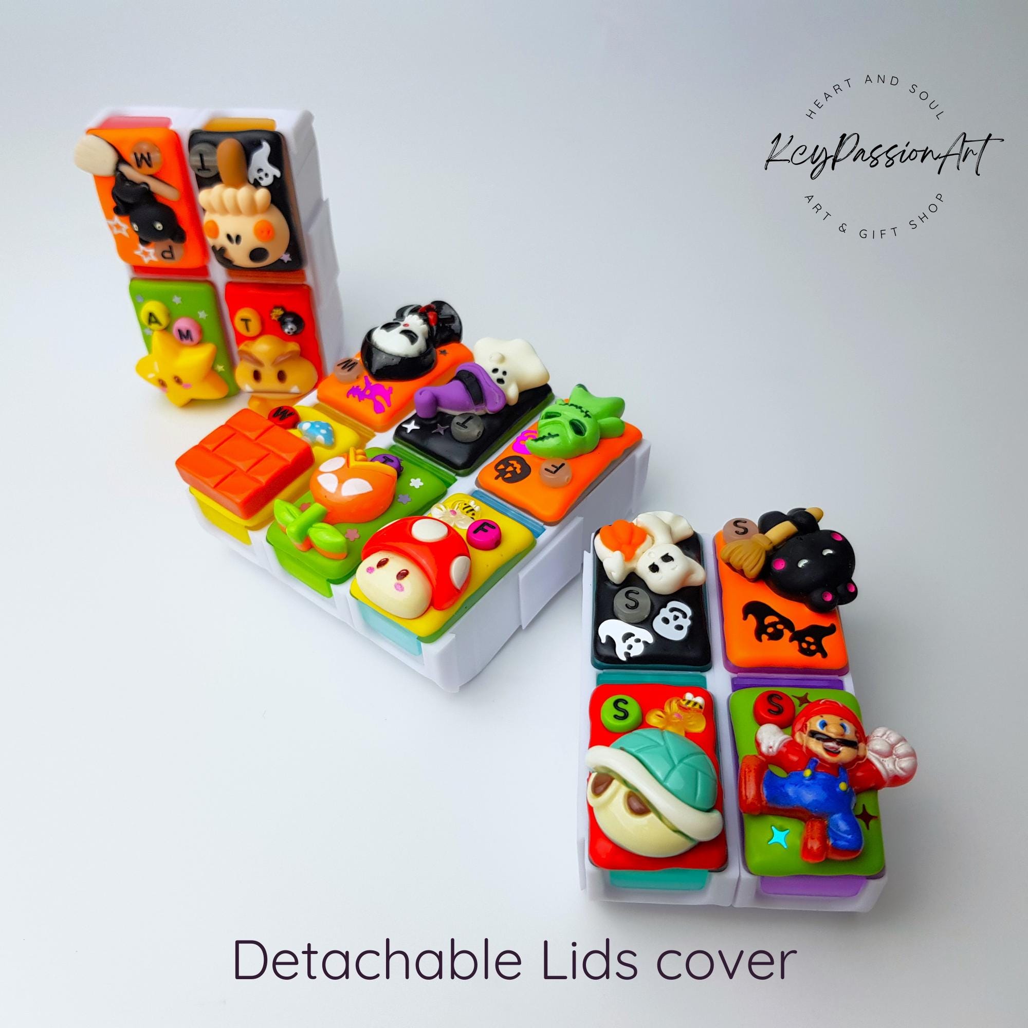 Plumber Bros And Halloween Day - Detachable Pill Box