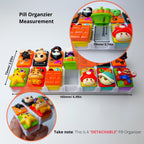 Plumber Bros And Halloween Day - Detachable Pill Box