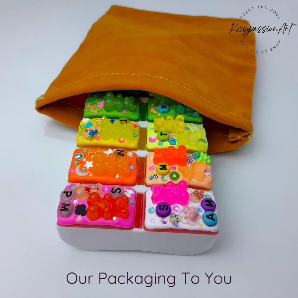 Gummy Glowy Bear - Detachable Pill Box