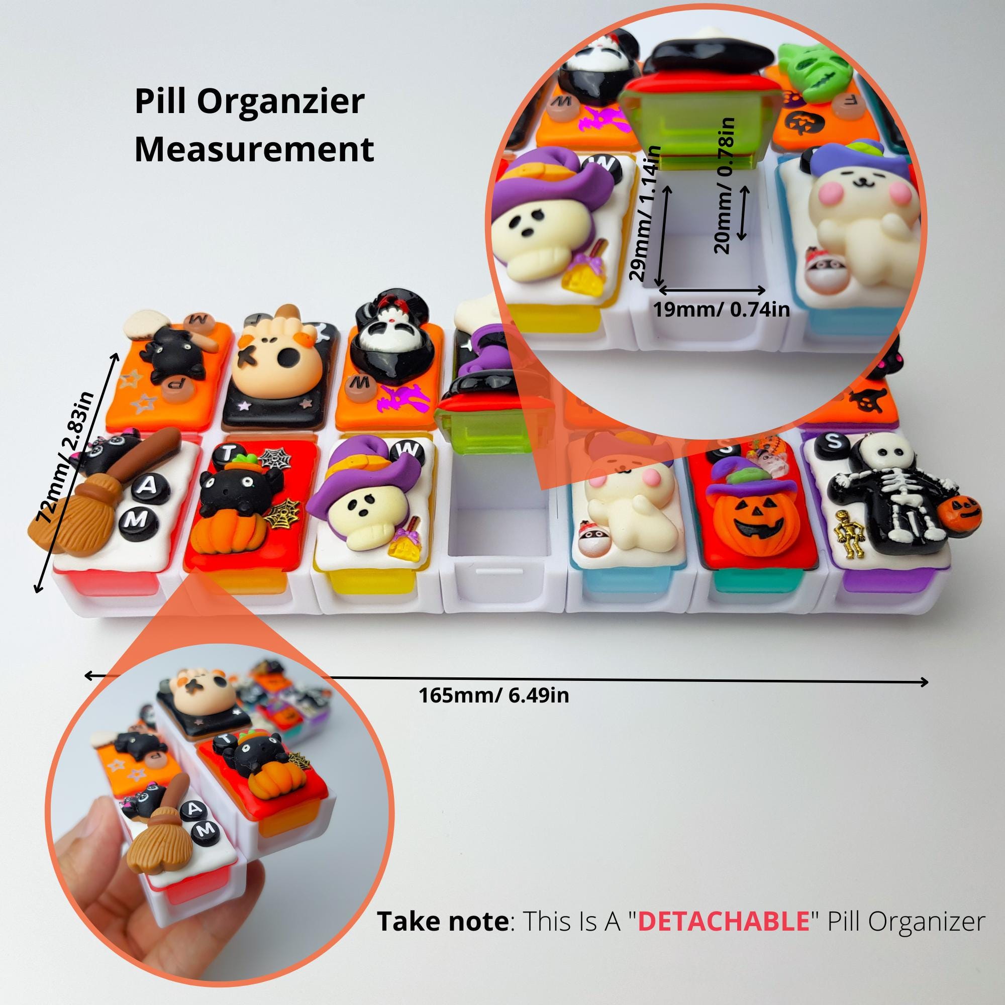 The Halloween - Detachable Pill Box