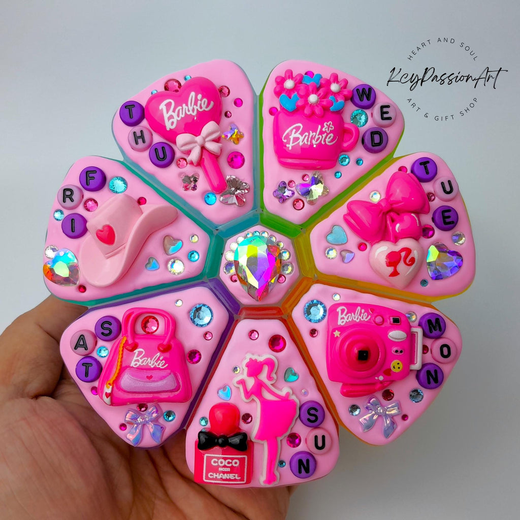Pink And Girlie - XL Pill Box