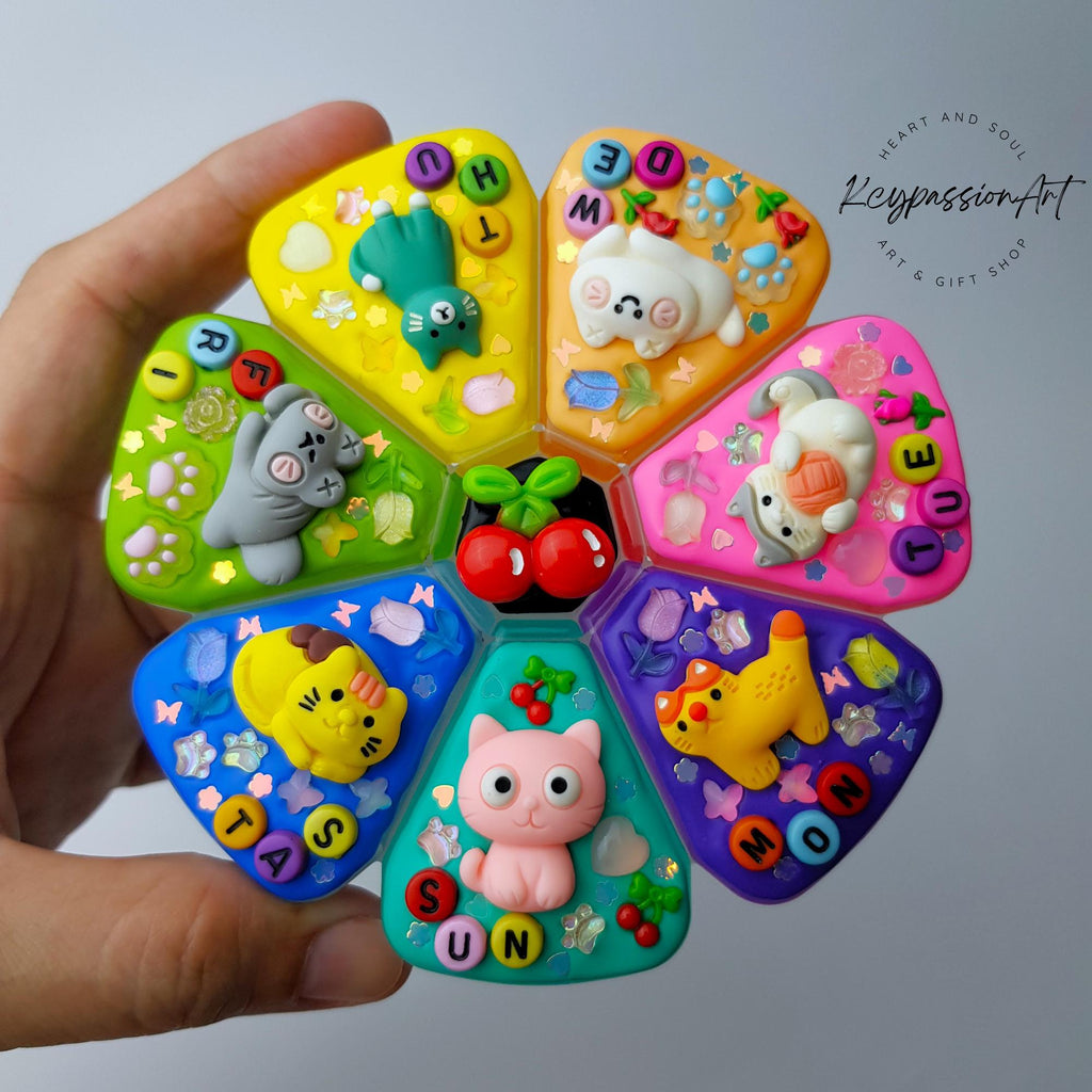 Kitty Cherry-ish You Decorated XL Pill Box