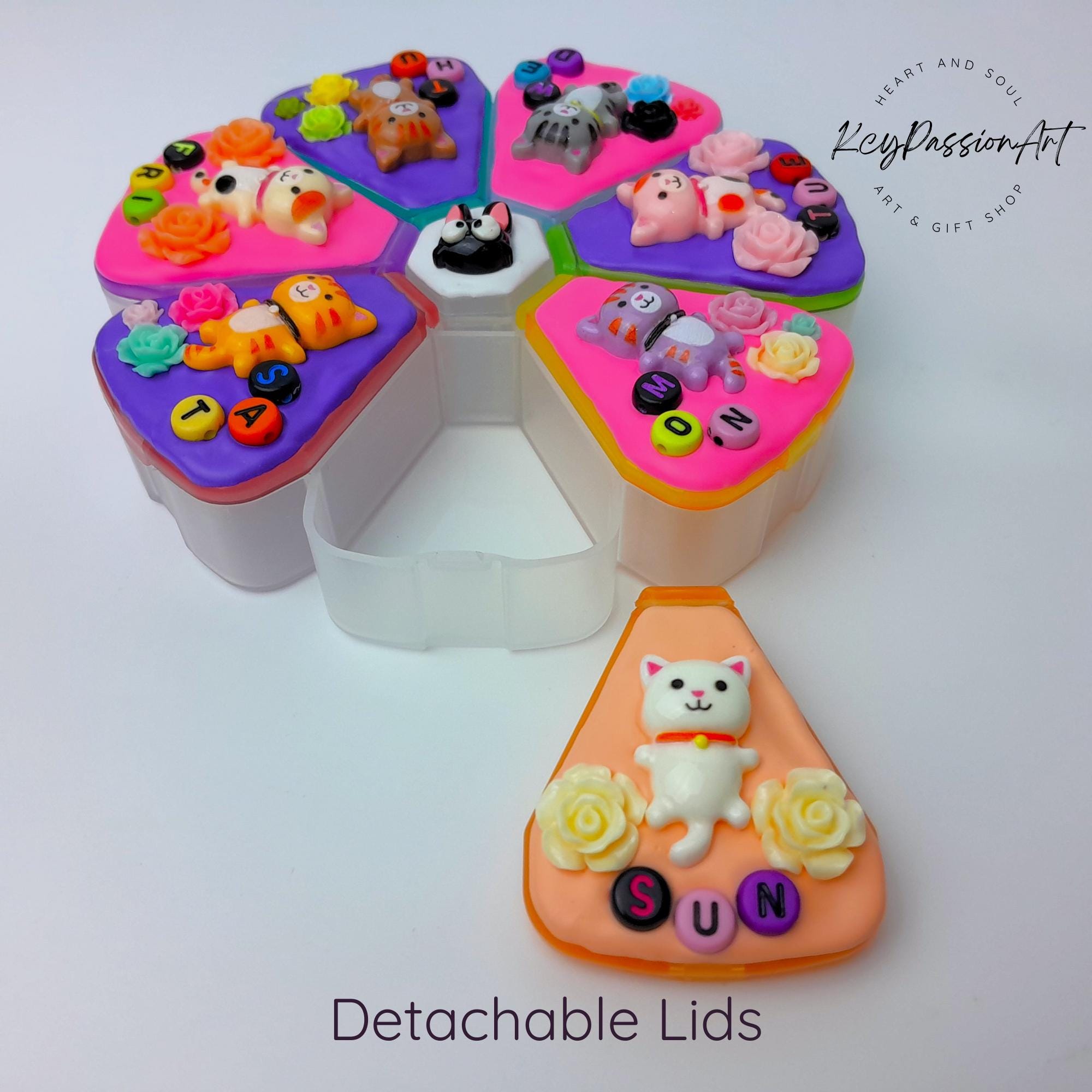 Kitty Lovers - XL Pill Box