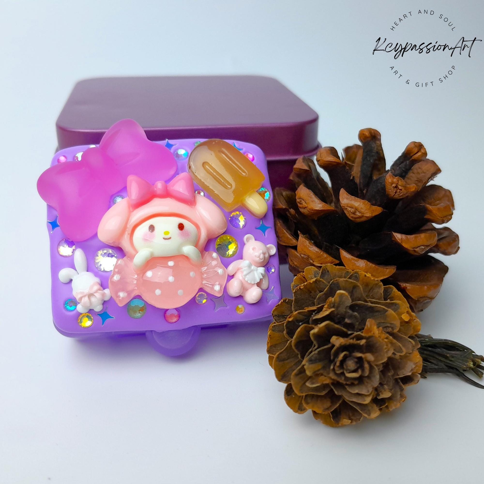 Pilulier décoré « Glow With Me » pour une seule journée