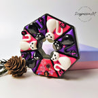 Mysterious Cats - Heptagon Pill Box