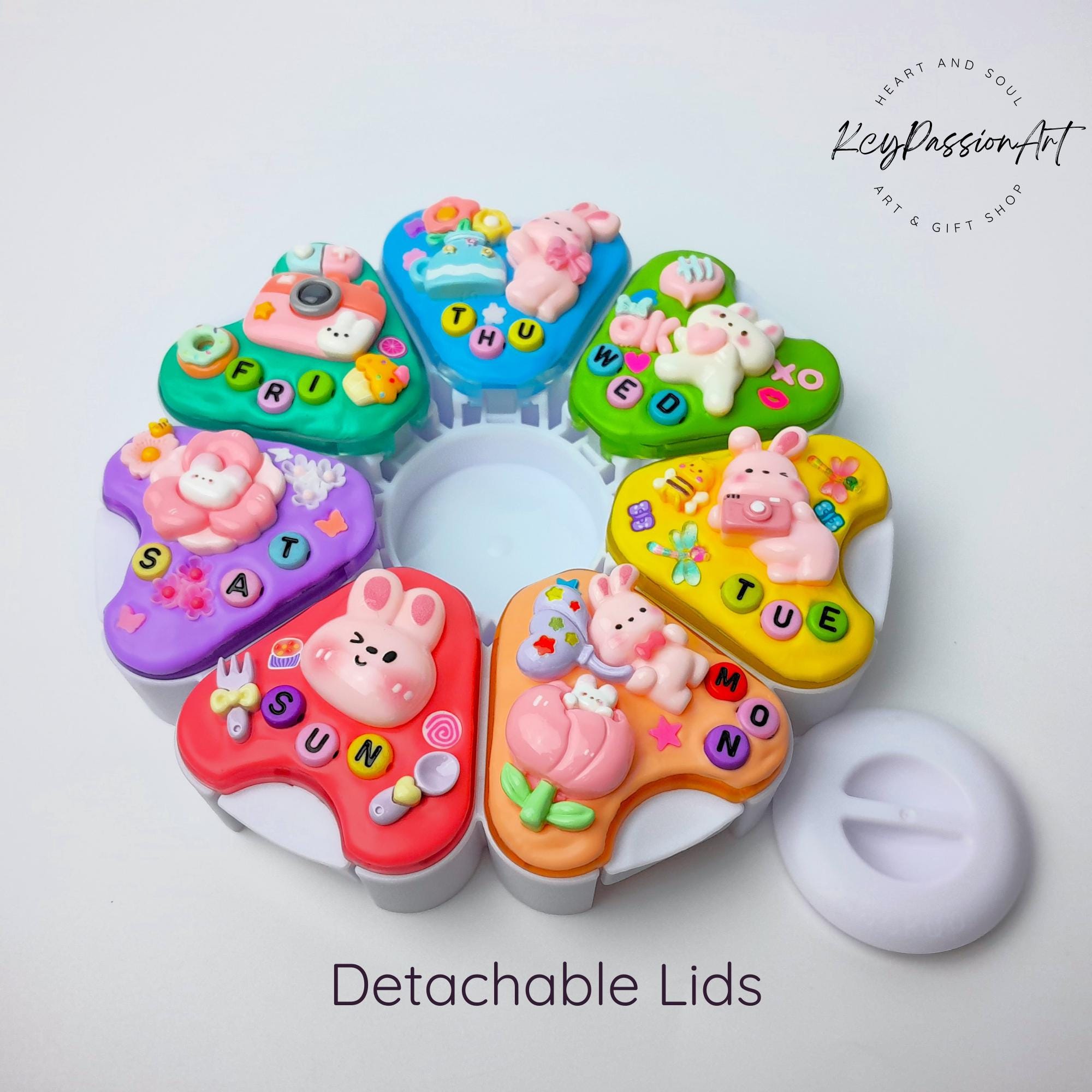 Bunny Daily Fun - Jumbo Pill Box