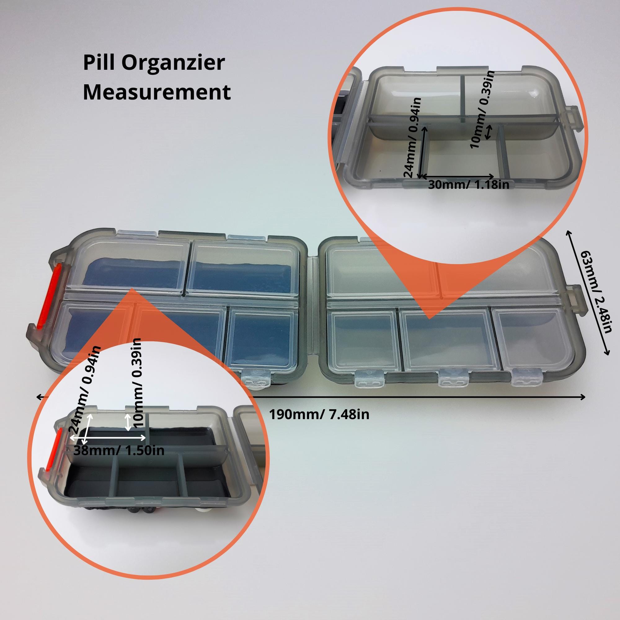 Pilulier pliable « Académie Starfleet » matin et soir, distributeur de compléments alimentaires, pilulier 7 jours, pilulier 7 jours et 7 nuits