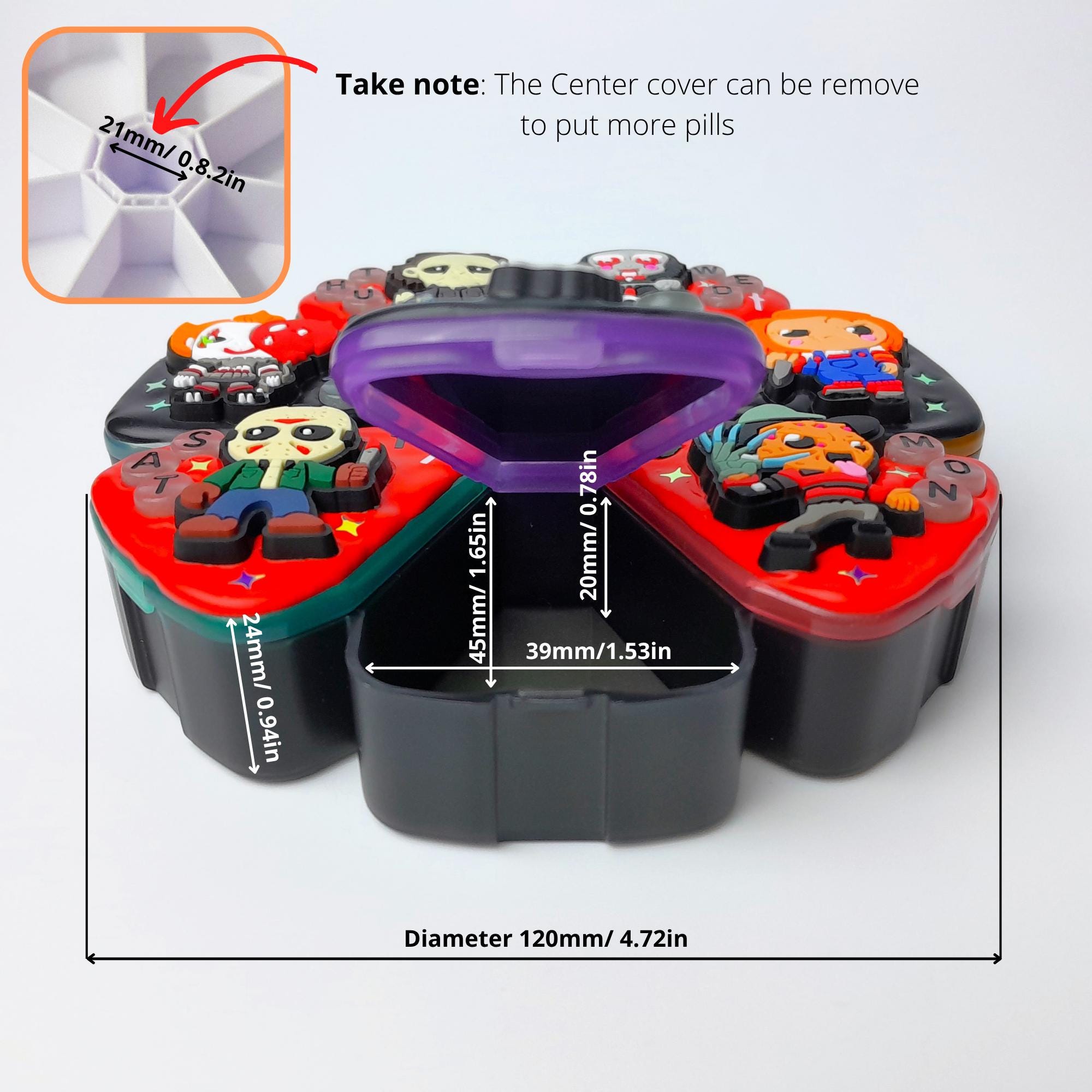 Horror Movies - XL Pill Box