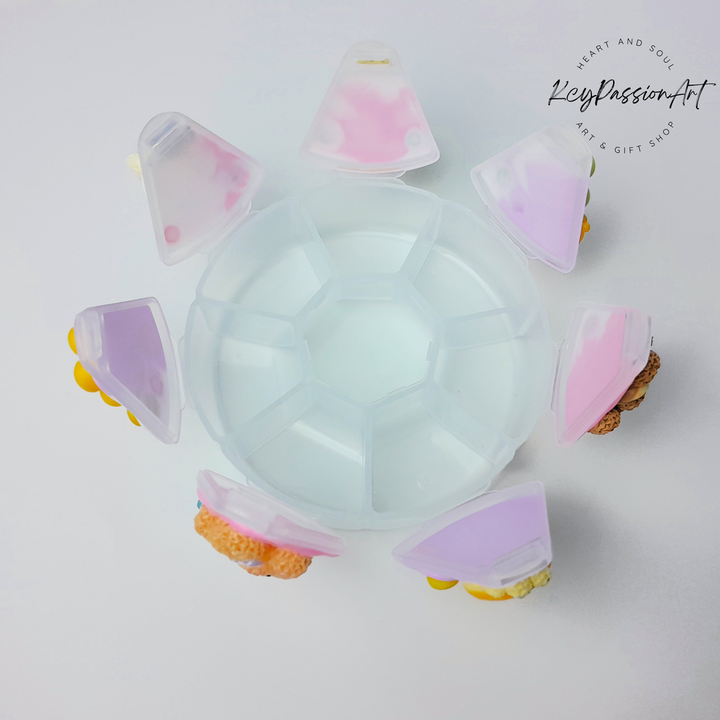 Dogs Lover Decorated Round Pill Box