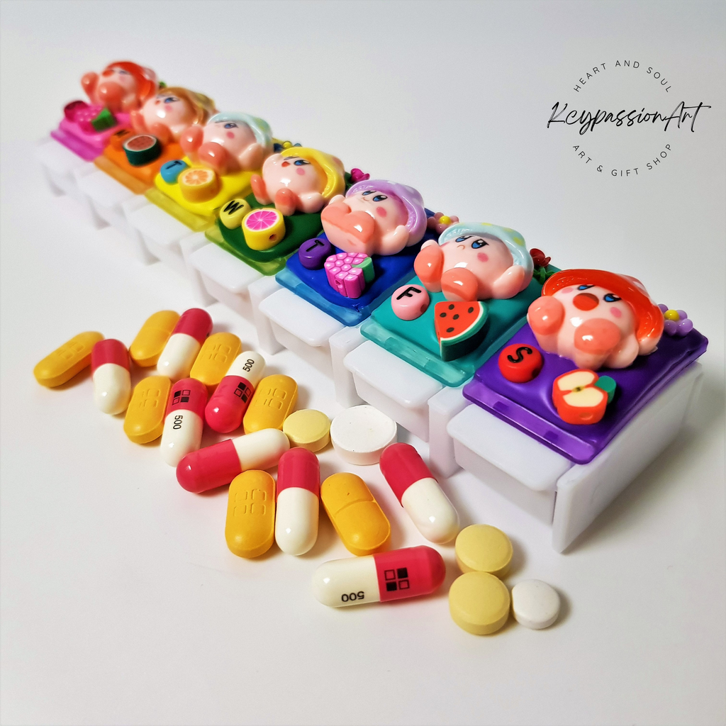 Garden Magic Mushrooms - Straight Pill Box