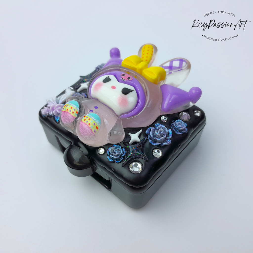 Kuromi Glow - Single Pill Box
