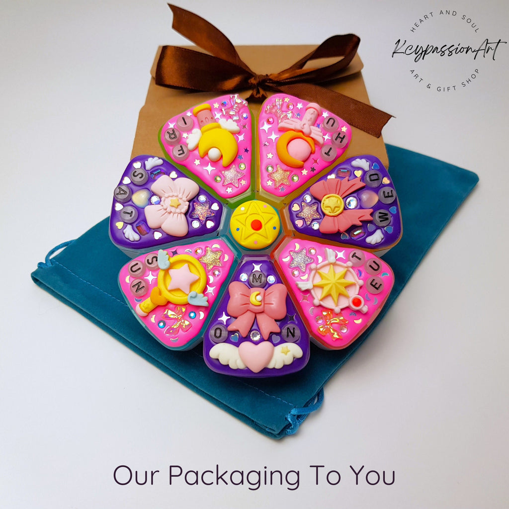 Magic wands & Ribbons - XL Pill Box