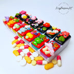 Froggy & Mushrooms - Detachable Pill Box
