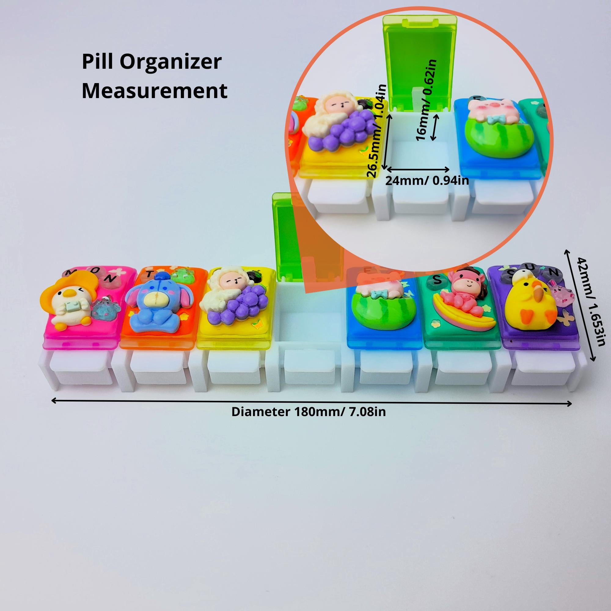 My Happy Barn - Straight Pill Box