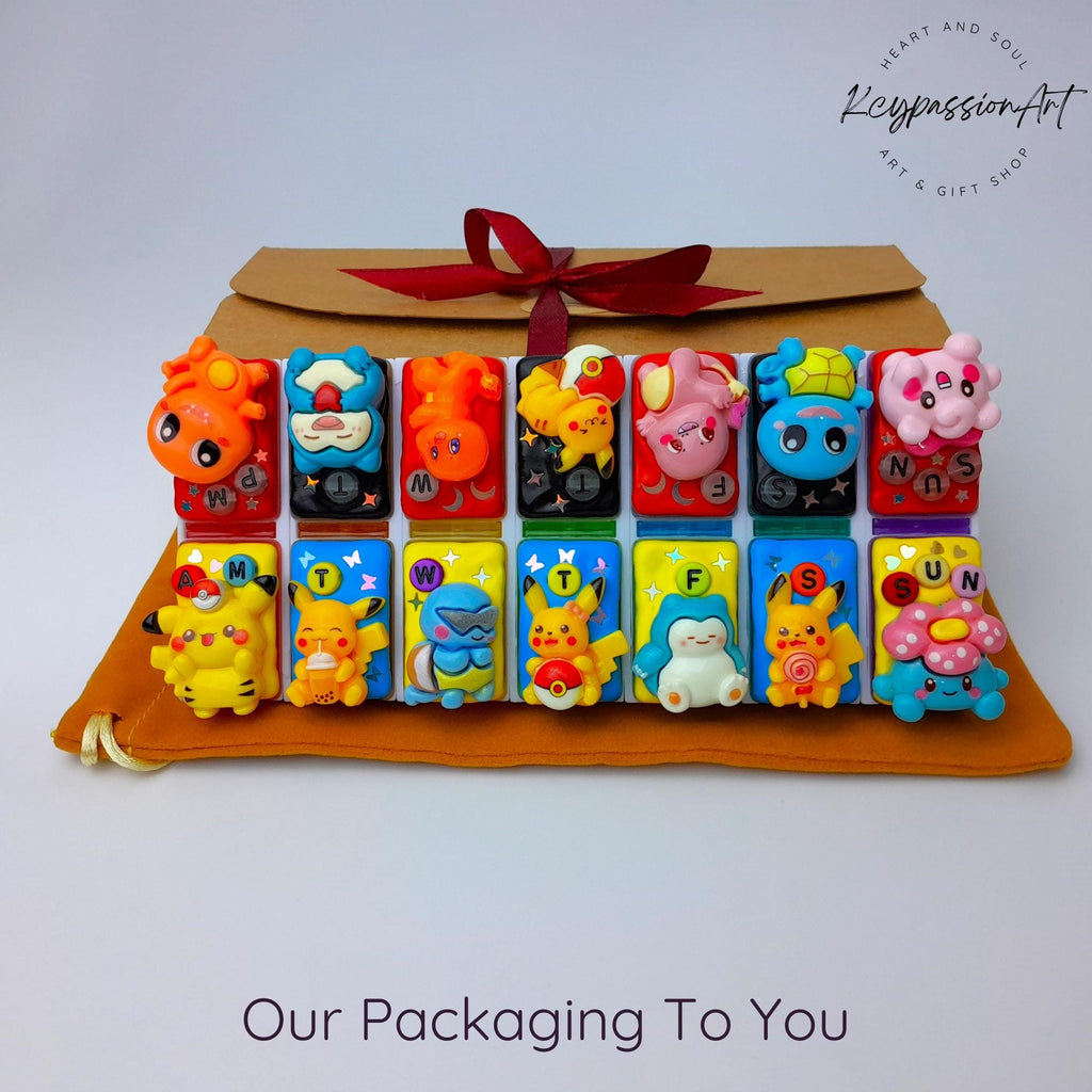 Happy Playmates - Detachable Pill Box