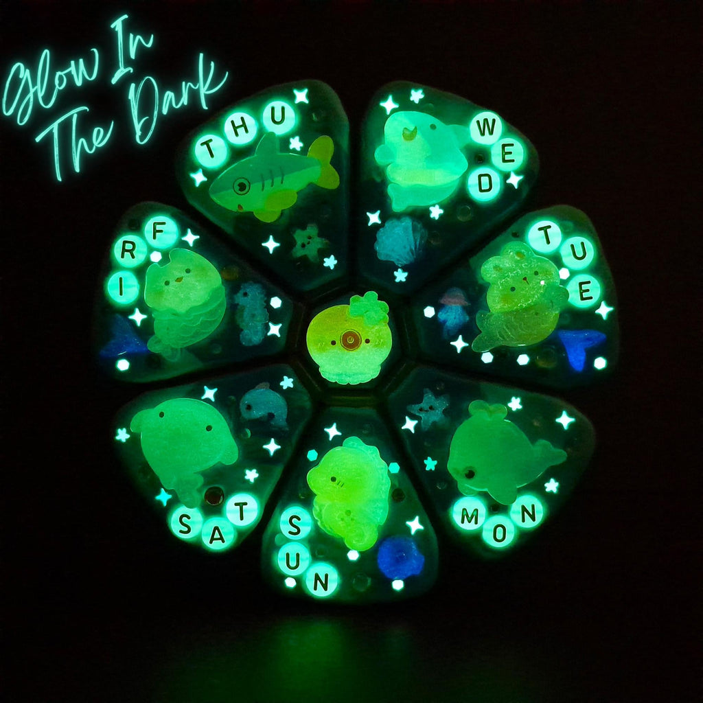 The Ocean Blue Sea - XL Pill Box