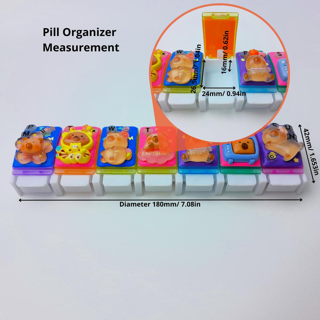 Cheeky Chick Glow - Straight Pill Box