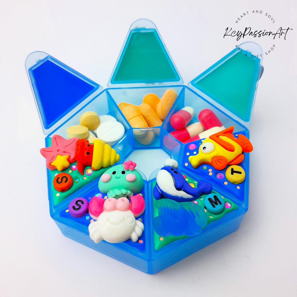 Under The Sea  - Heptagon Pill Box