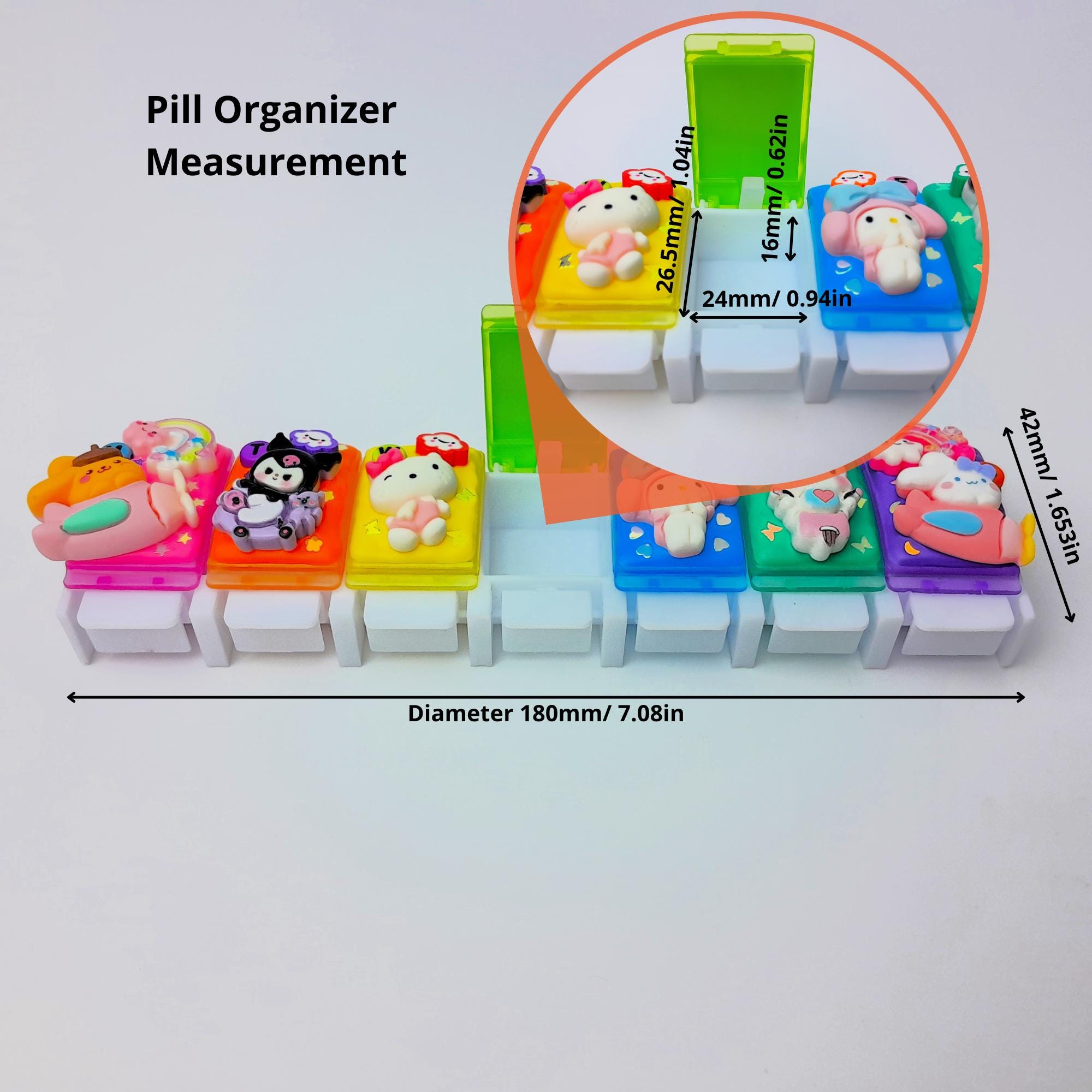 Together We Glow - Straight Pill Box