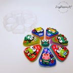 Donut Pond Frog - XL Pill Box