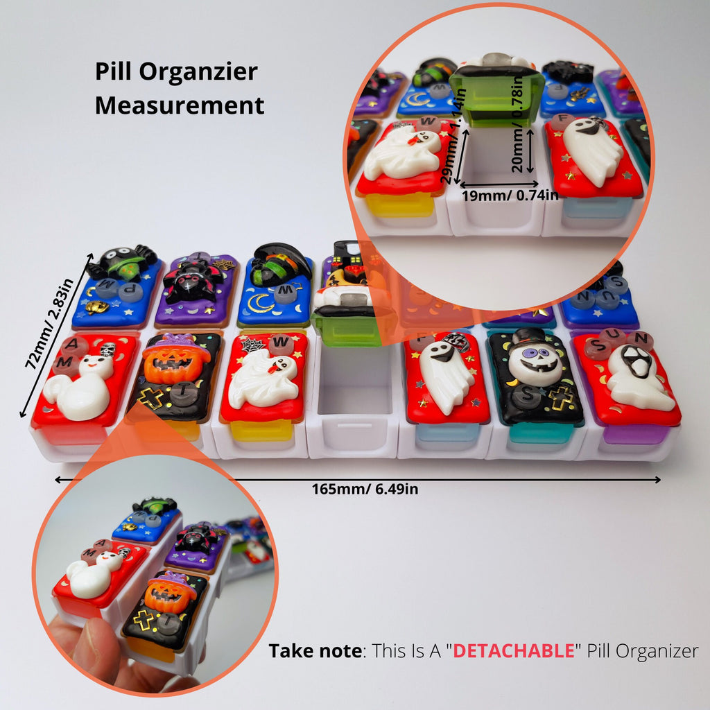 Spooky Groovy Fun - Detachable Pill Box