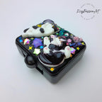 Cute & Playful Starry Night - Single Pill Box