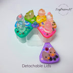 Cute Glowy Piggy - XL Pill Box