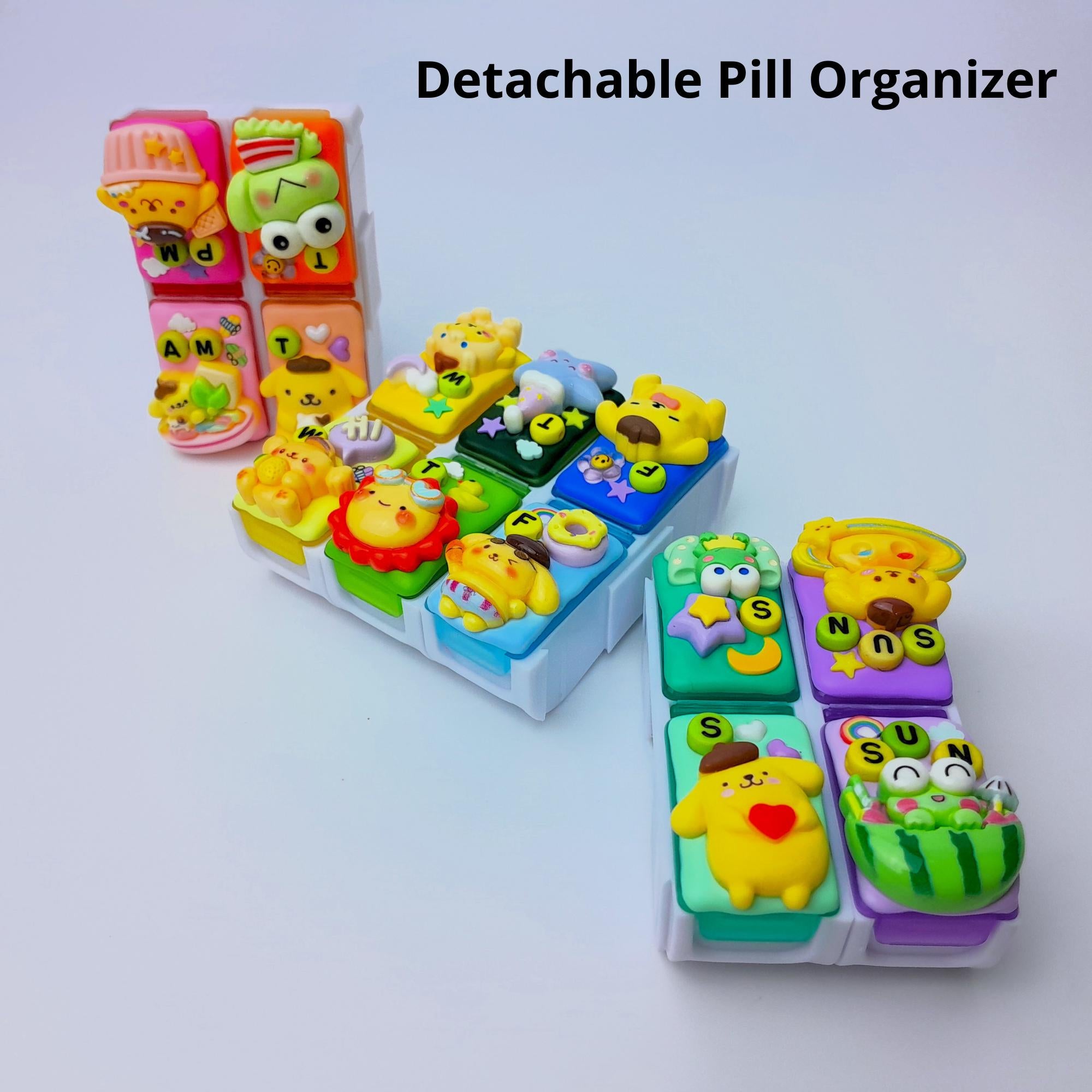 Doggie Froggie Outing - Detachable Pill Box