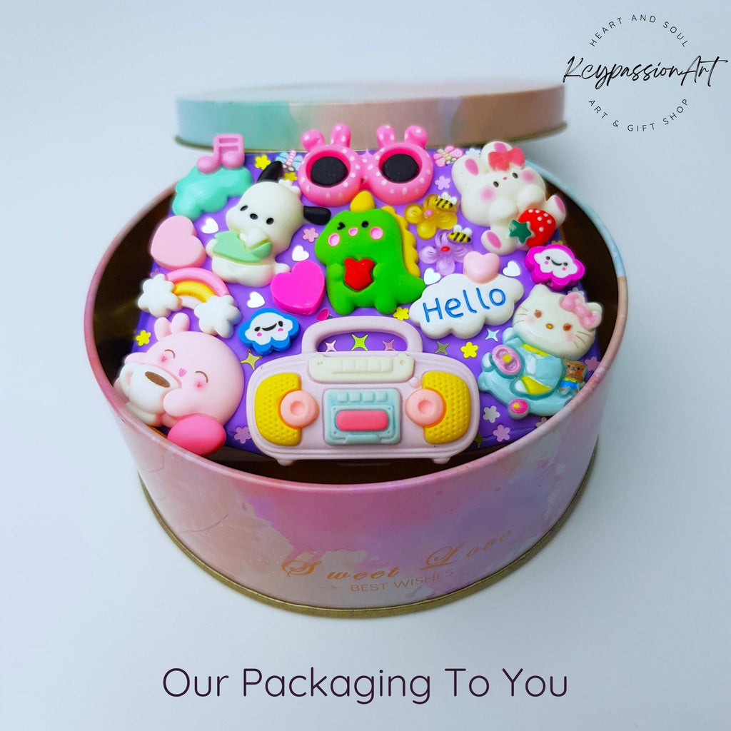 5-Tage-Pillenbox „Kawaii Friends Hangouts“ – Pillendose für morgens und abends, Pillenbehälter, 5-Tage-Pillenetui, Pillenbox für Tag und Nacht