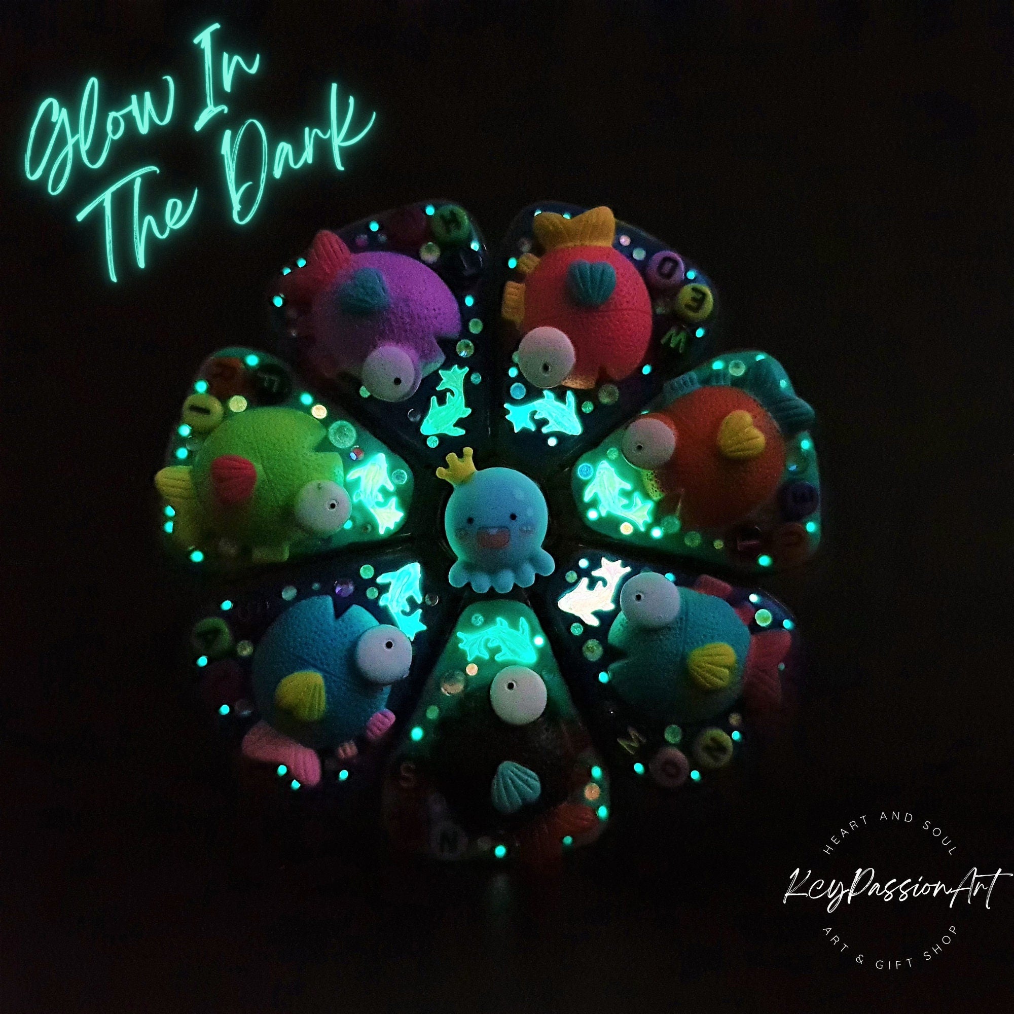 Dancing In The Ocean - XL Pill Box