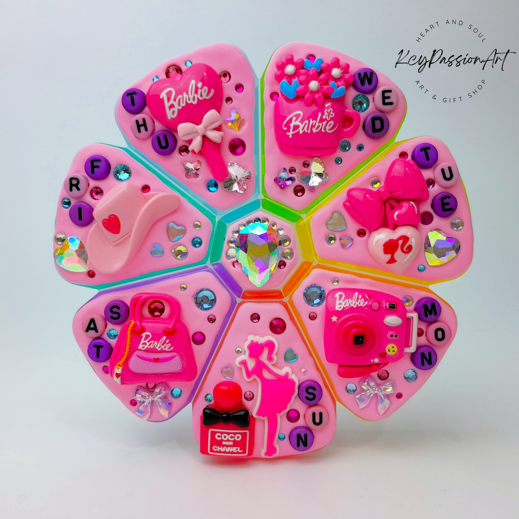 Pink And Girlie - XL Pill Box