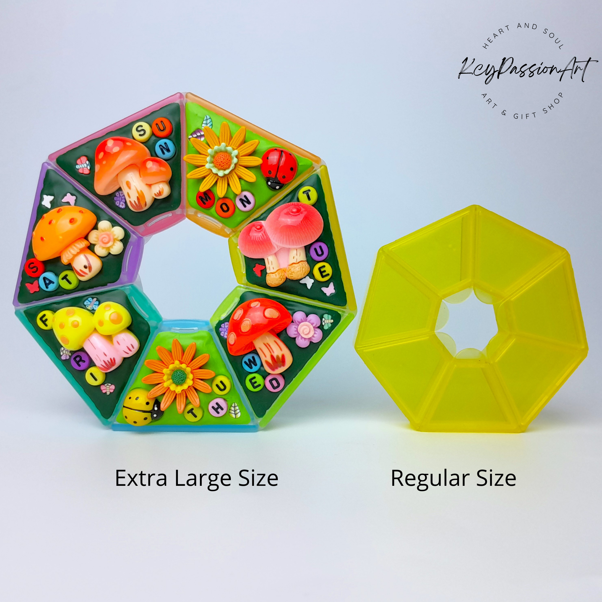 Wild Mushroom - XL Pill Box