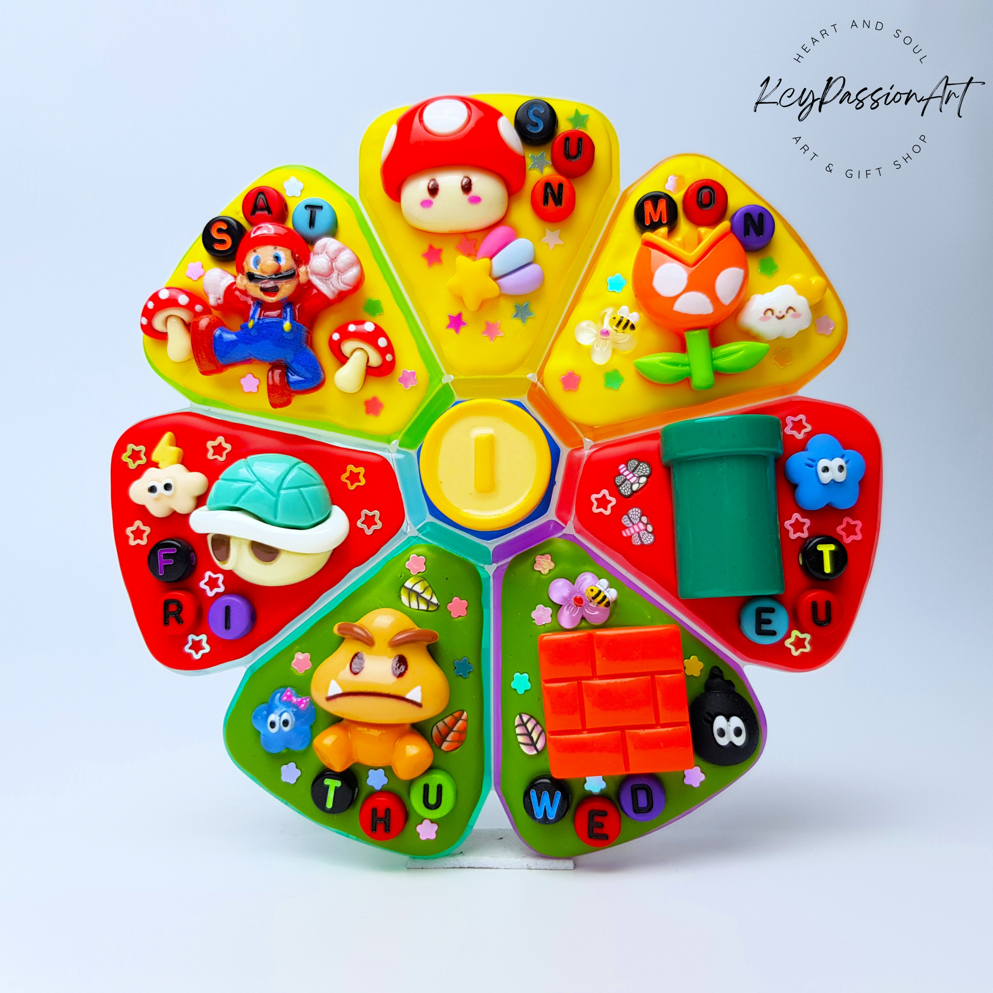 Plumber In Mushroom Kingdom - XL Pill Box